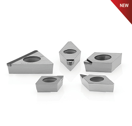 Complete range on PCD turning inserts, cutting, tool, tools, tooling, laser, grade